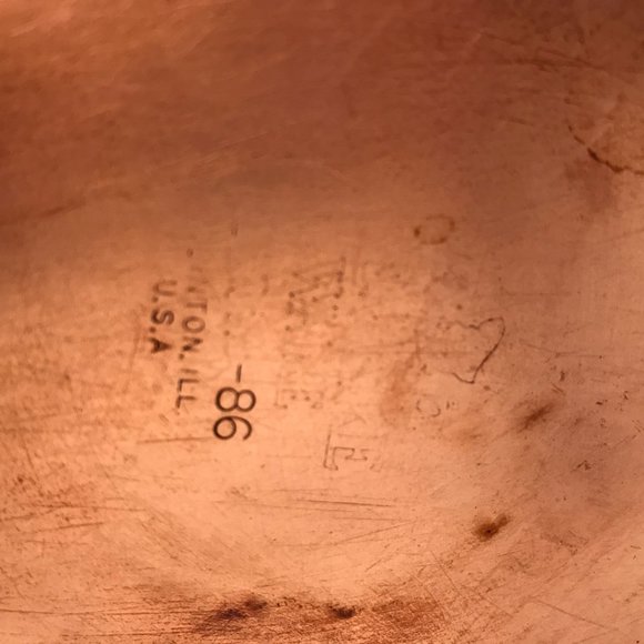 Revere Ware Revereware Large Saucepan 2 Qt 2 Quarts Copper Bottom No Lid - Picture 8 of 12